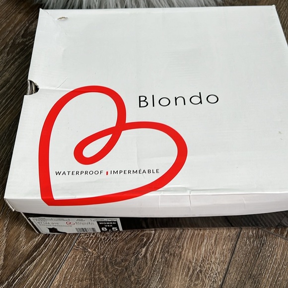 Blondo Black Combat Moto Boots with Rugged Sole - Picture 14 of 14